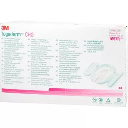 TEGADERM 3M CHG Benda di fissaggio per flebo 8,5x11,5 cm 1657R, 25 pz