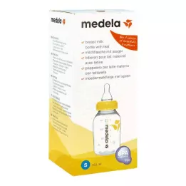 MEDELA Bottiglia per il latte da 150 ml con tettarella, 1 pz