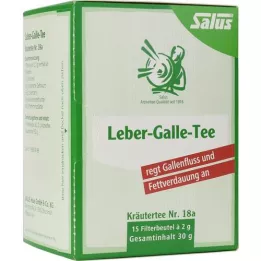 LEBER GALLE-Tè Tisana n.18a Salus in filtro, 15 pz