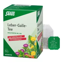 LEBER GALLE-Tè Tisana n.18a Salus in filtro, 15 pz