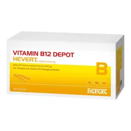 VITAMIN B12 DEPOT Fiale Hevert, 100 pz
