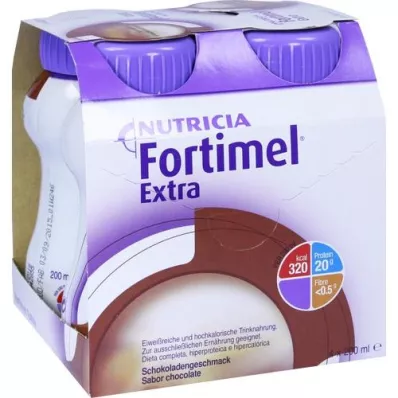 FORTIMEL gusto cioccolato extra, 4X200 ml