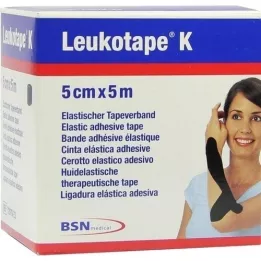 LEUKOTAPE K 5 cm nero, 1 pz