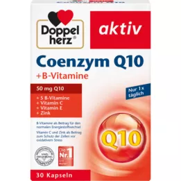DOPPELHERZ Capsule di vitamine del coenzima Q10+B, 30 capsule