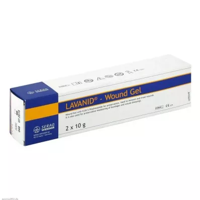 Gel per ferite Lavanid, 2X10 g Gel per ferite Lavanid, 2X10 g