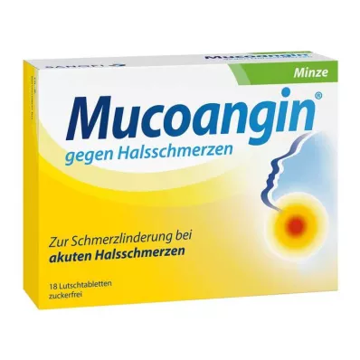 MUCOANGIN pastiglie di menta 20 mg, 18 pz MUCOANGIN pastiglie di menta 20 mg, 18 pz