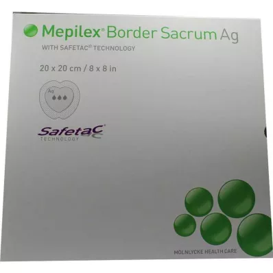 Benda Mepilex Border Sacrum Ag 20x20cm, 5 pz