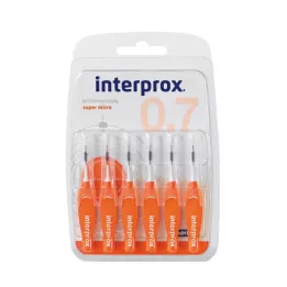 INTERPROX blis interdentale super micro arancione, 6 pz