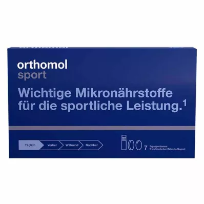 ORTHOMOL Fiala sportiva/tablet/capsula combinata, 7 pz