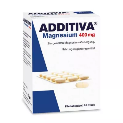 ADDITIVA Magnesio 400 mg compresse rivestite con film, 60 pz