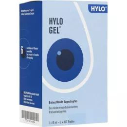 HYLO-GEL Gocce oculari, 2X10 ml