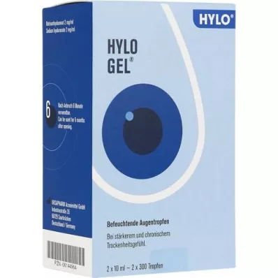 HYLO-GEL Gocce oculari, 2X10 ml
