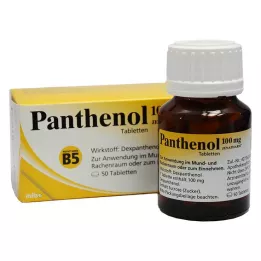 PANTHENOL 100 mg compresse Jenapharm, 50 pz
