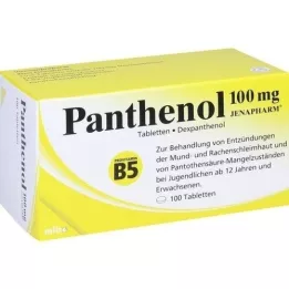 PANTHENOL 100 mg compresse Jenapharm, 100 pz