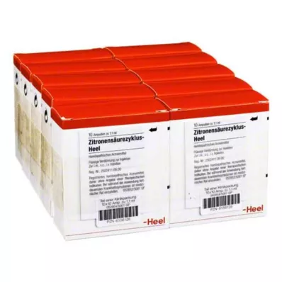 Fiale per tallone con acido citrico, 100 pz