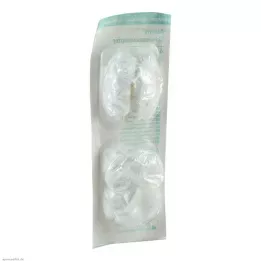 ASKINA Tamponi di garza sterile ad anello con grana prugna, 4 pz
