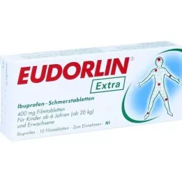 EUDORLIN Ibuprofene antidolorifico extra, 10 pezzi