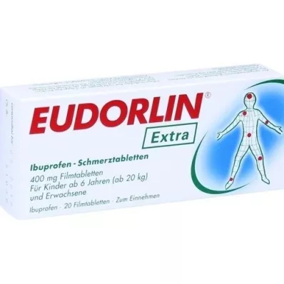 EUDORLIN Ibuprofene antidolorifico extra, 20 pezzi