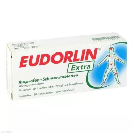 EUDORLIN Ibuprofene antidolorifico extra, 20 pezzi