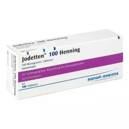 JODETTEN 100 compresse Henning, 100 pezzi