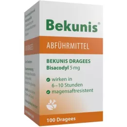 BEKUNIS Bisacodile 5 mg compresse rivestite con enterici, 100 pz