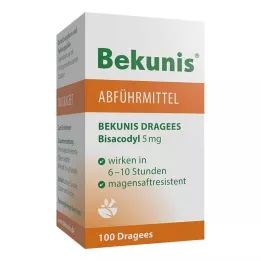 BEKUNIS Bisacodile 5 mg compresse rivestite con enterici, 100 pz