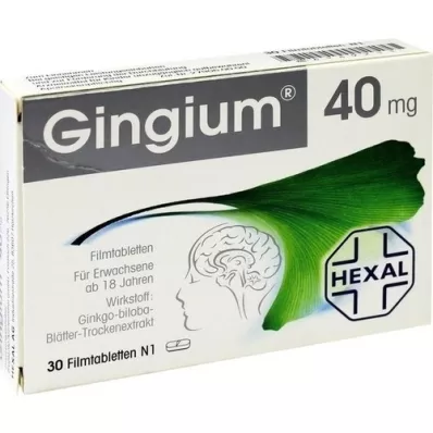 GINGIUM Compresse rivestite con film, 30 pezzi