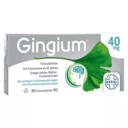GINGIUM Compresse rivestite con film, 30 pezzi