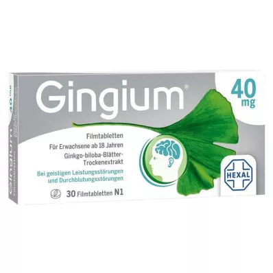 GINGIUM Compresse rivestite con film, 30 pezzi GINGIUM Compresse rivestite con film, 30 pezzi