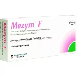 MEZYM F compresse rivestite di enterico, 20 pz