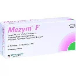 MEZYM F compresse rivestite di enterico, 50 pz