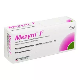 MEZYM F compresse rivestite di enterico, 50 pz