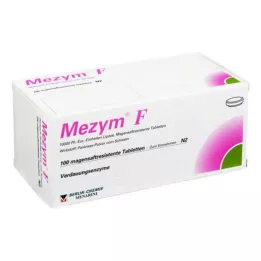 MEZYM F compresse rivestite di enterico, 100 pz