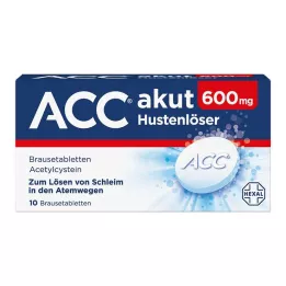 ACC acuto 600 compresse effervescenti, 10 pz