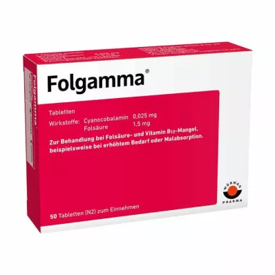 Compresse Folgamma, 50 pz