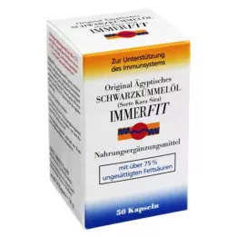 SCHWARZKÜMMELÖL Immerfit Capsule, 50 Capsule
