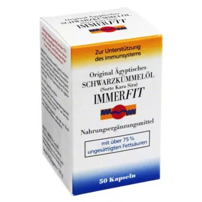 SCHWARZKÜMMELÖL Immerfit Capsule, 50 Capsule
