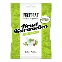 PECTORAL Caramelle al seno senza zucchero in bustina, 60 g