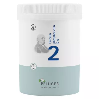 Biochimica Pflueger 2 Calcio fosforico D 6 compresse, 1000 pz