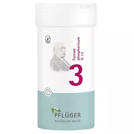 BIOCHEMIE Gesso dellaratore 3 Ferrum phosphoricum D 12 tbl, 400 pz