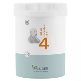 BIOCHEMIE Gesso dellaratore 4 Kalium chloratum D 6 compresse, 1000 pz