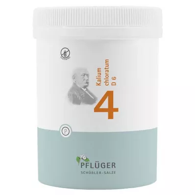 BIOCHEMIE Gesso dellaratore 4 Kalium chloratum D 6 compresse, 1000 pz