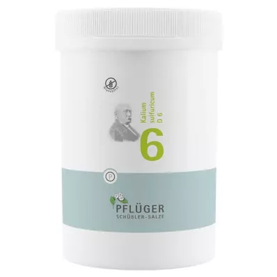 Biochimica Pflueger 6 Kalium sulfuricum D 6 compresse, 4000 pz Biochimica Pflueger 6 Kalium sulfuricum D 6 compresse, 4000 pz