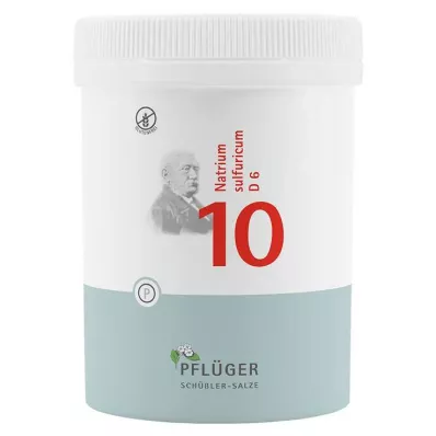 Biochimica Pflueger 10 Natrum sulfuricum D 6 compresse, 1000 pz Biochimica Pflueger 10 Natrum sulfuricum D 6 compresse, 1000 pz
