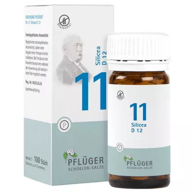 BIOCHEMIE Pflüger 11 Silicea D 12 Compresse, 100 pz