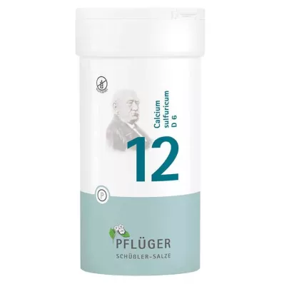 Biochimica Pflueger 12 Calcio sulfuricum D 6 compresse, 400 pz