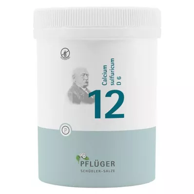 Biochimica Pflueger 12 Calcio sulfuricum D 6 compresse, 1000 pz