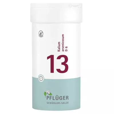 Biochimica Pflueger 13 Arsenico di potassio.D 6 compresse, 400 pz Biochimica Pflueger 13 Arsenico di potassio.D 6 compresse, 400 pz