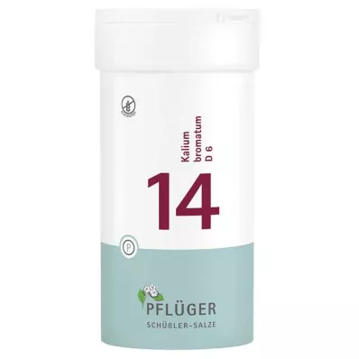 Biochimica Pflueger 14 potassio bromato.D 6 compresse, 400 pz