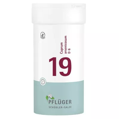Biochimica Pflueger 19 Cuprum arsenicosum D 6 compresse, 400 pz